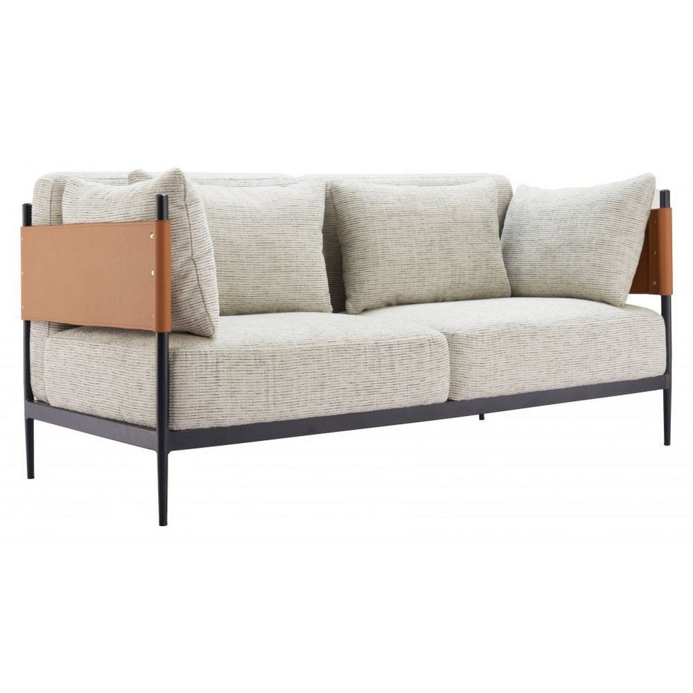Stirbe Loveseat Gray