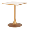 Spot Bistro Table Beige & Gold