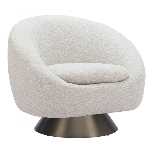 Modan Swivel Chair Misty Gray