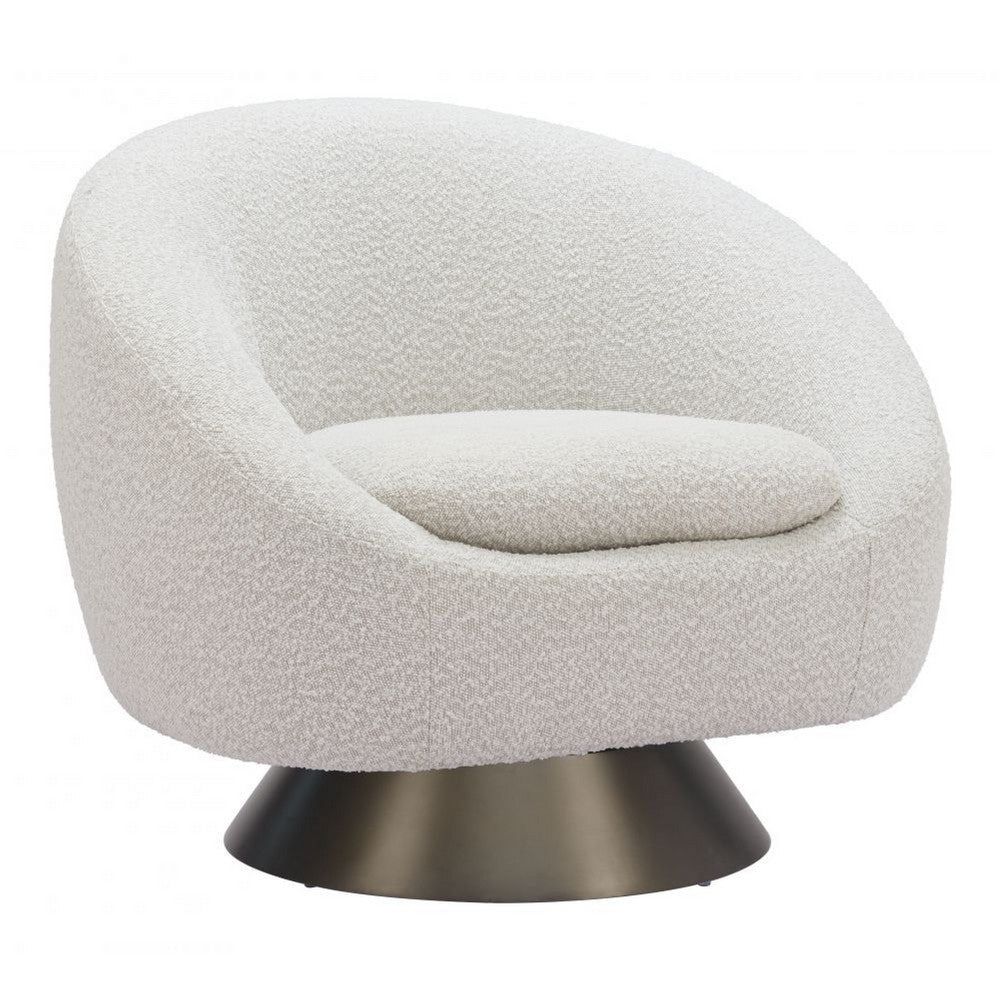 Modan Swivel Chair Misty Gray