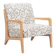 Runa Accent Chair Beige & Natural