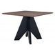Lisse Square Dining Table Espresso