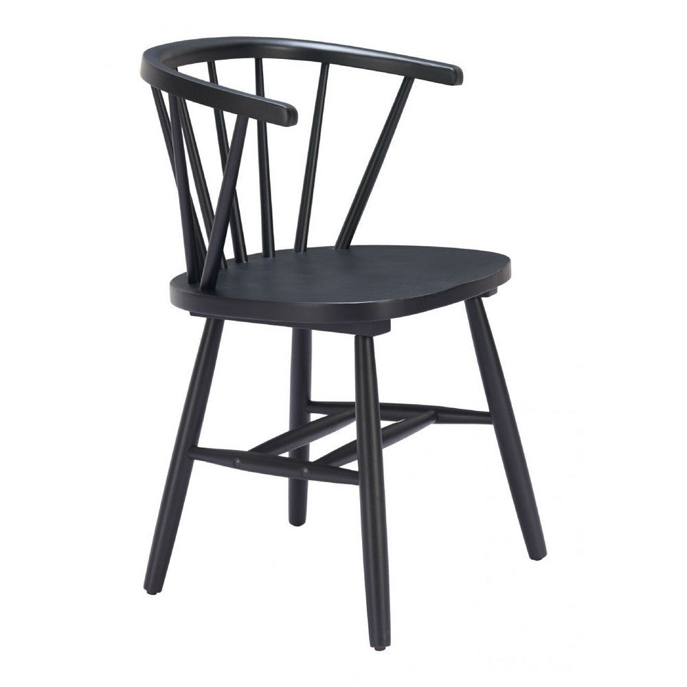 Stenger Dining Chair (Set of 2) Black