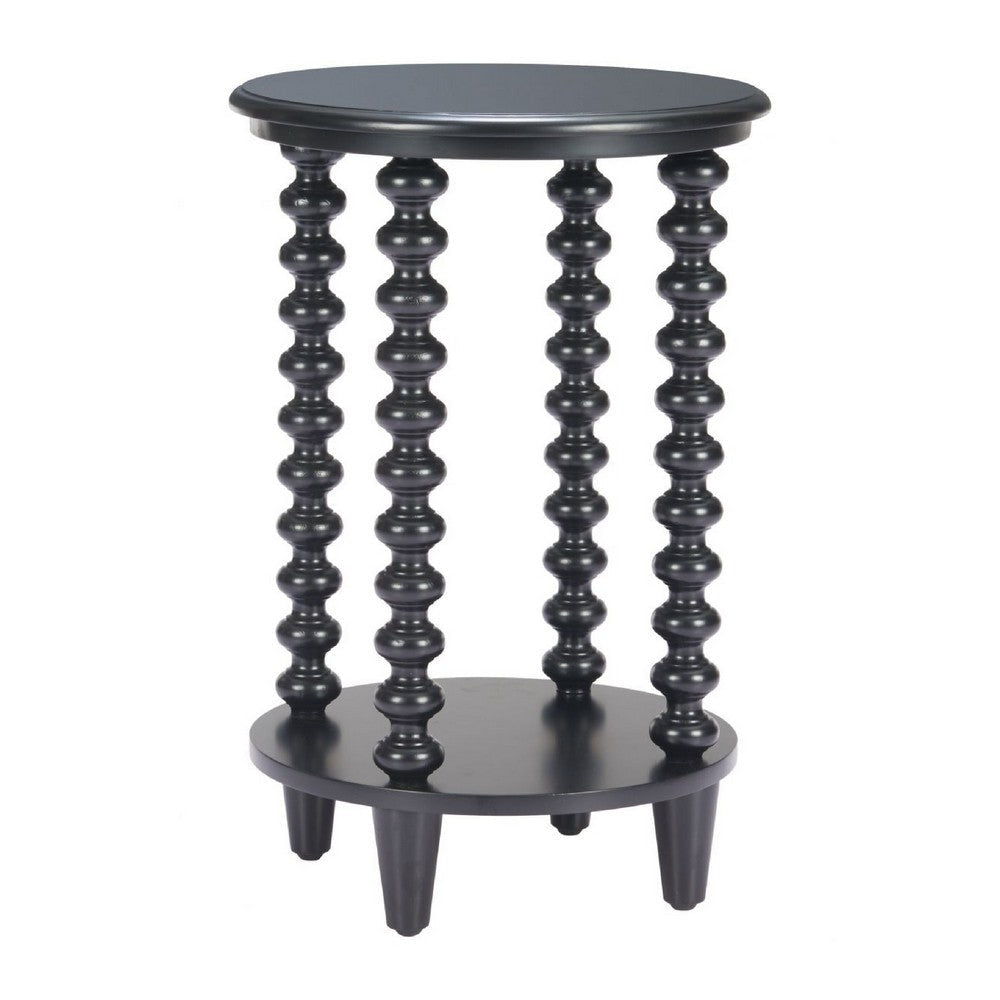 Gocce Side Table Black