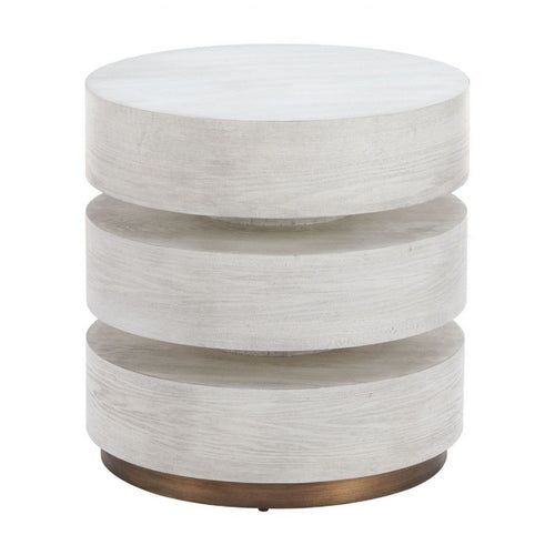 Laha Side Table Oak White