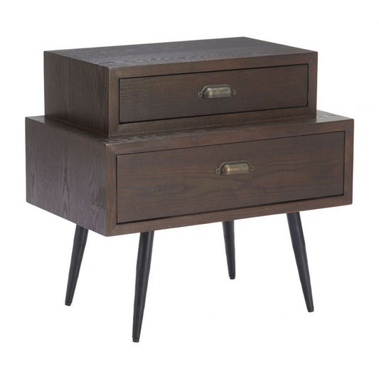 Mechy Side Table Brown