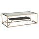 Ranol Coffee Table Brass