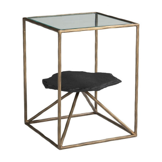 Ranol Side Table Brass