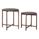 Gema Coffee Table Set (2-Piece) Bronze