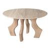 Eda Coffee Table White & Natural