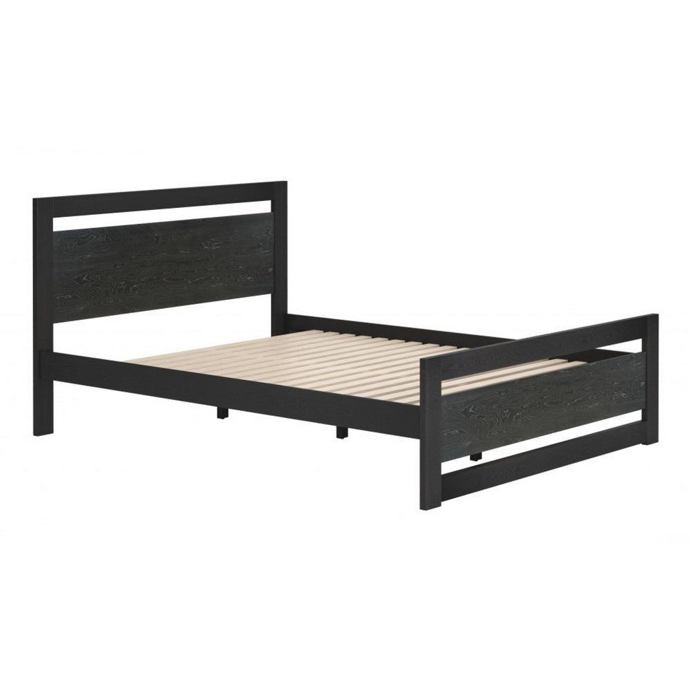 Repos Queen Bed Black