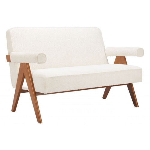Encanto Loveseat Ivory