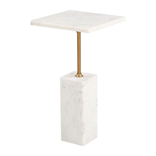 Naht Side Table White