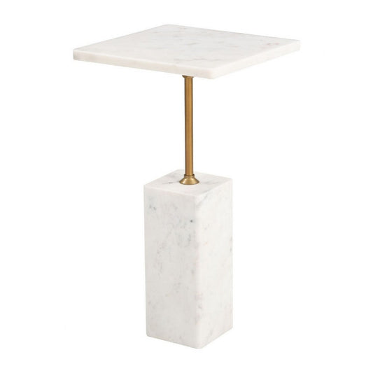 Naht Side Table White