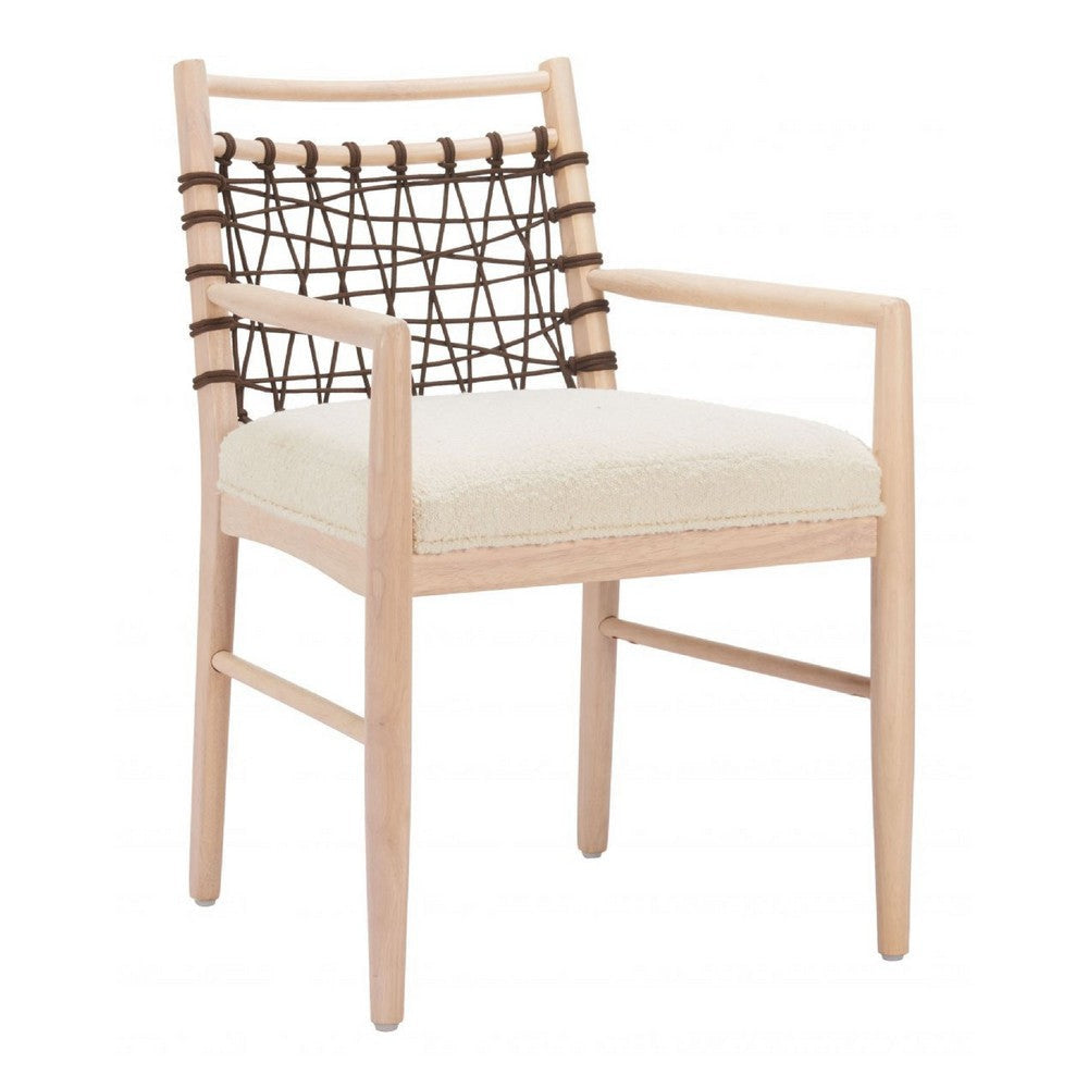 Wezly Dining Chair (Set of 2) Ivory