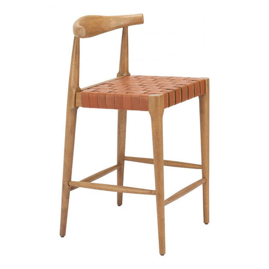 Bandani Counter Stool (Set of 2) Tan