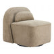 Kakao Swivel Chair Olive Brown