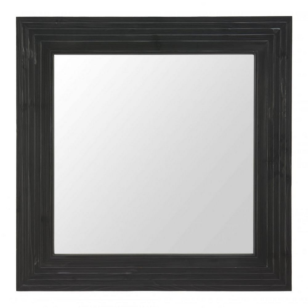 Kare Mirror Black