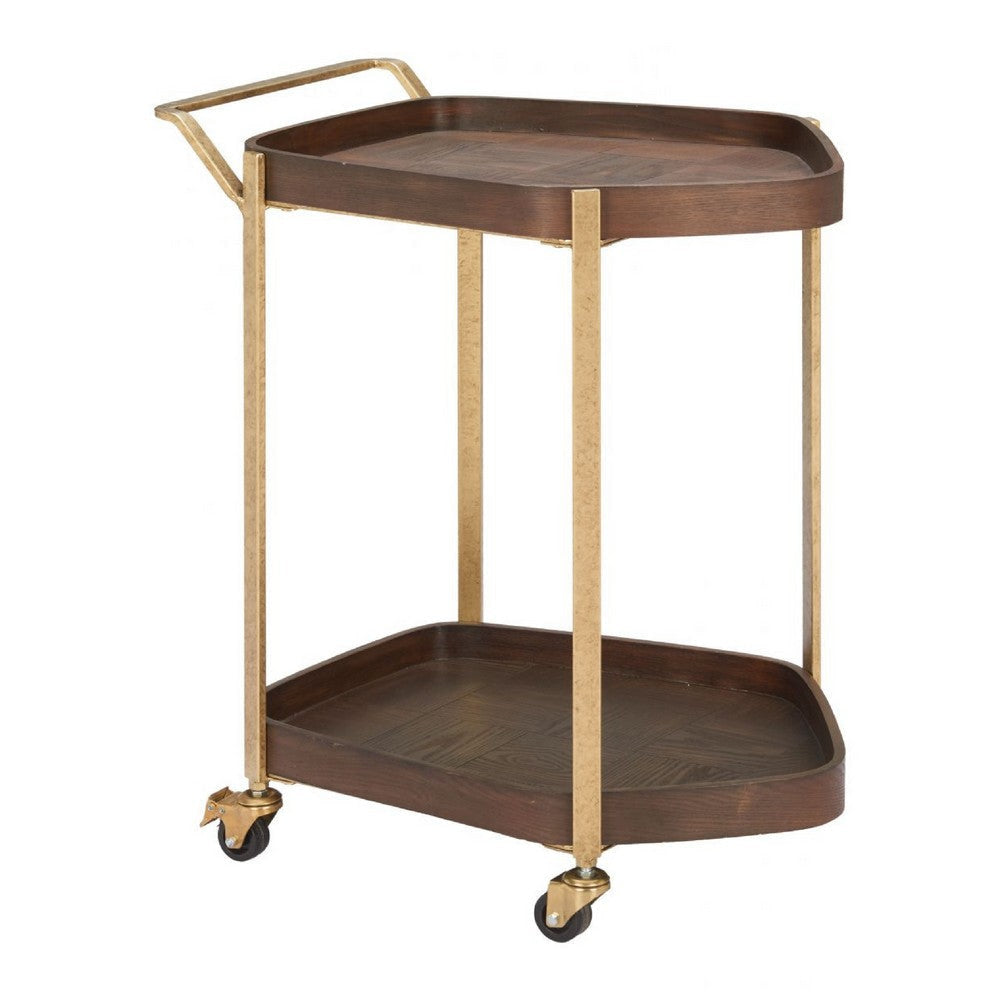Stela Bar Cart Walnut