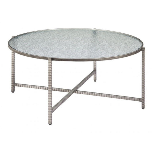 Vetro Coffee Table Silver