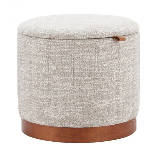Fije Storage Ottoman Gray