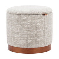 Fije Storage Ottoman Gray