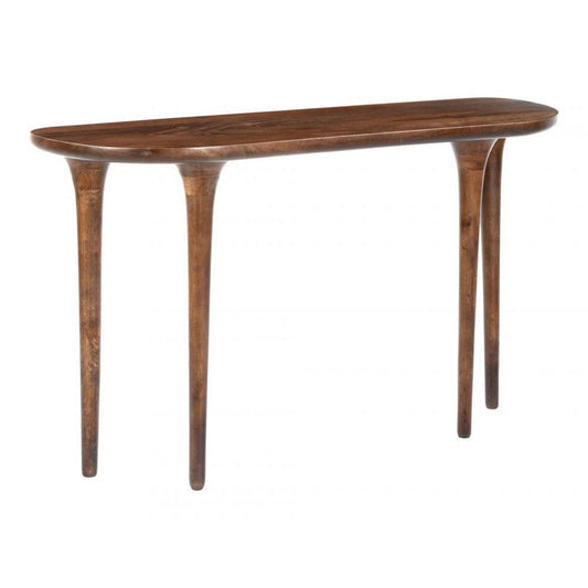 Spiker Console Table Walnut
