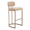 Velar Barstool (Set of 2) Beige