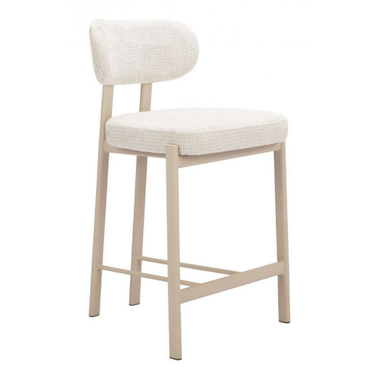 Aurea Counter Stool (Set of 2) Light Gray