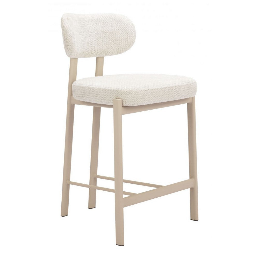Aurea Counter Stool (Set of 2) Light Gray