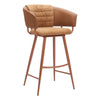 Juno Barstool (Set of 2) Brown
