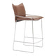 Pola Counter Stool Brown