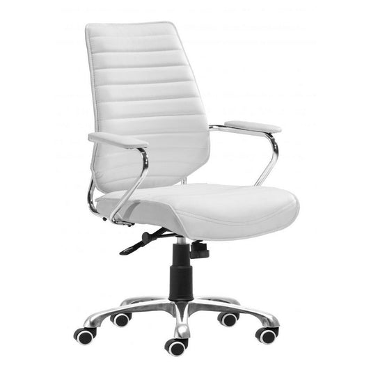 Enterprise Low Back Office Chair White