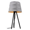 Mozzi Table Lamp Gray & Black