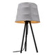 Mozzi Table Lamp Gray & Black