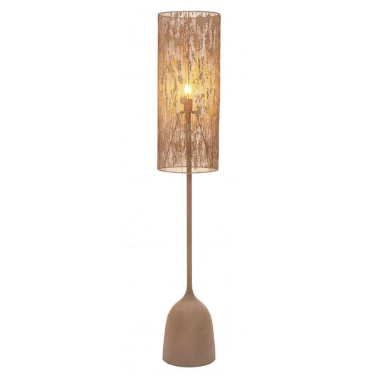 Buff Floor Lamp Taupe