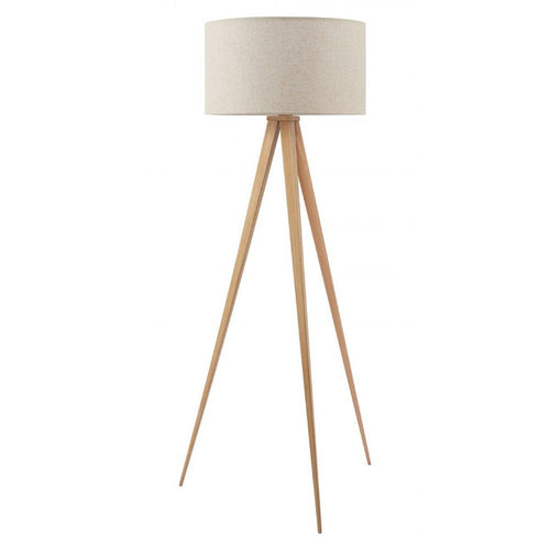 Imperial Floor Lamp Beige & Natural