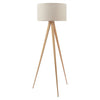 Imperial Floor Lamp Beige & Natural