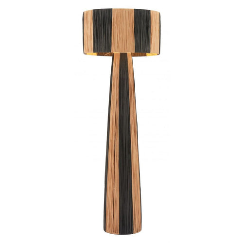 Gala Floor Lamp Black & Natural
