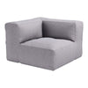 Luanda Corner Chair Gray