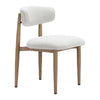 Bege Dining Chair White