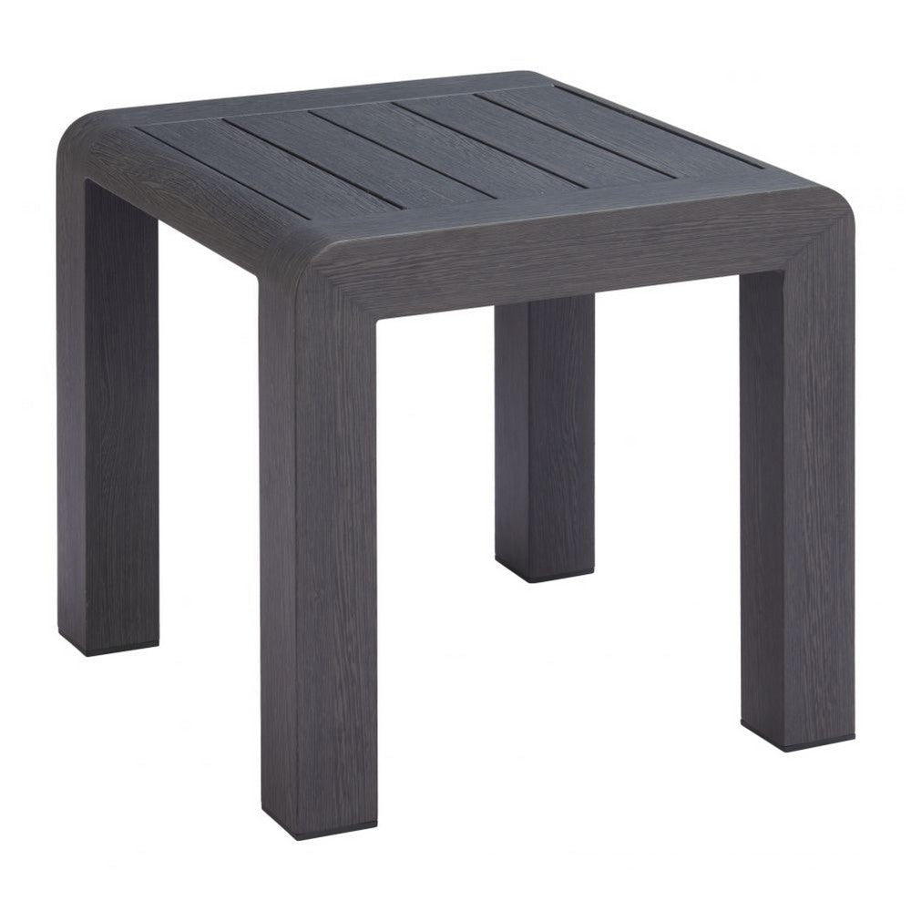 Rolig Side Table Black