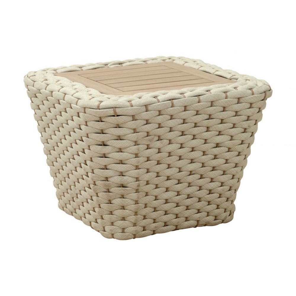 Antul Coffee Table White & Natural
