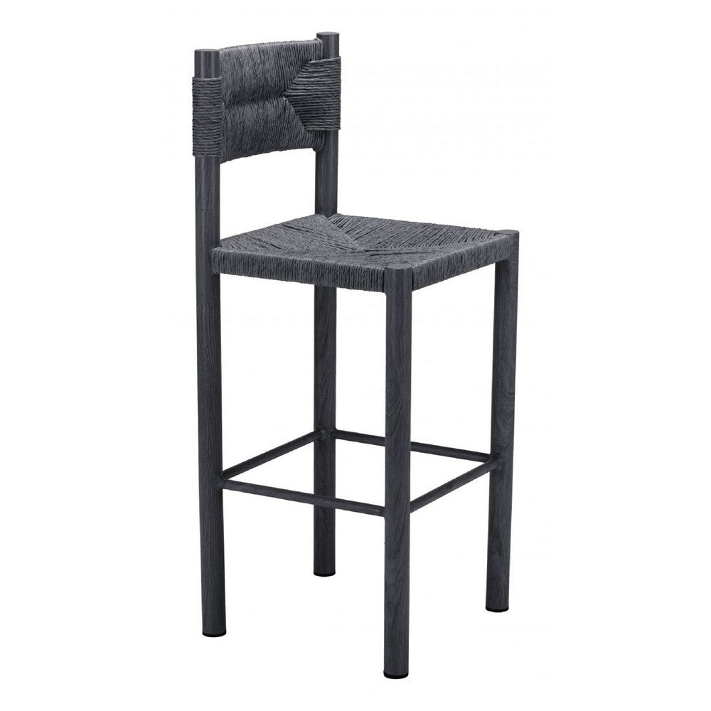 Iska Barstool (Set of 2) Black