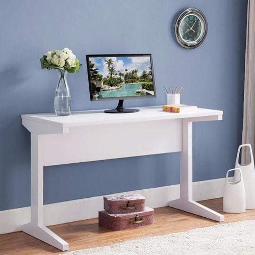 Contemporary Style Desk With Width Top