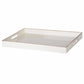 Mimosa Rectangle Tray With Cutout Handles, White By Casagear Home