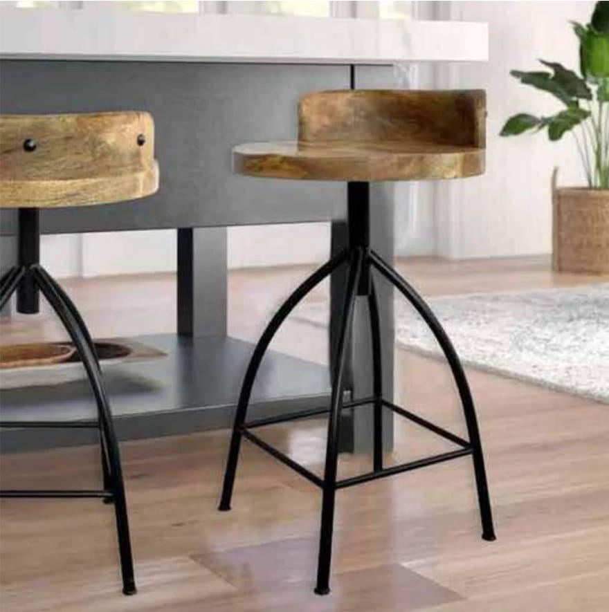 Industrial Style Adjustable Counter Stool Industrial Style Adjustable Counter Stool
