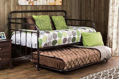 Dark Bronze Metal Trundle Bed Dark Bronze Metal Trundle Bed