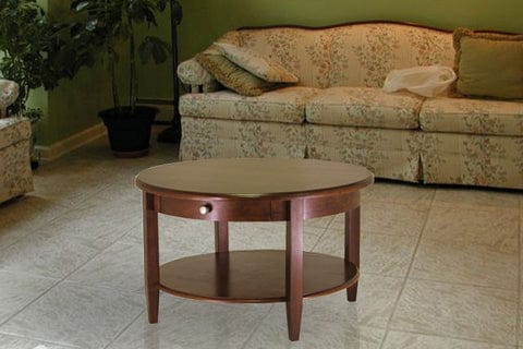 Antique Round Concord Coffee Table Antique Round Concord Coffee Table
