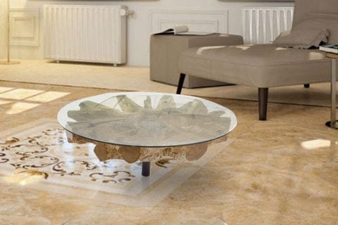 Teak Coffee Table With Glass Teak Coffee Table With Glass